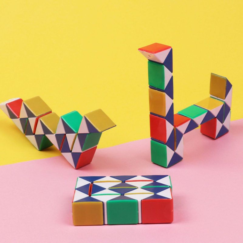 Rubik Rắn Magic Snake QiYi 24 Đoạn. Rubic Biến Thể