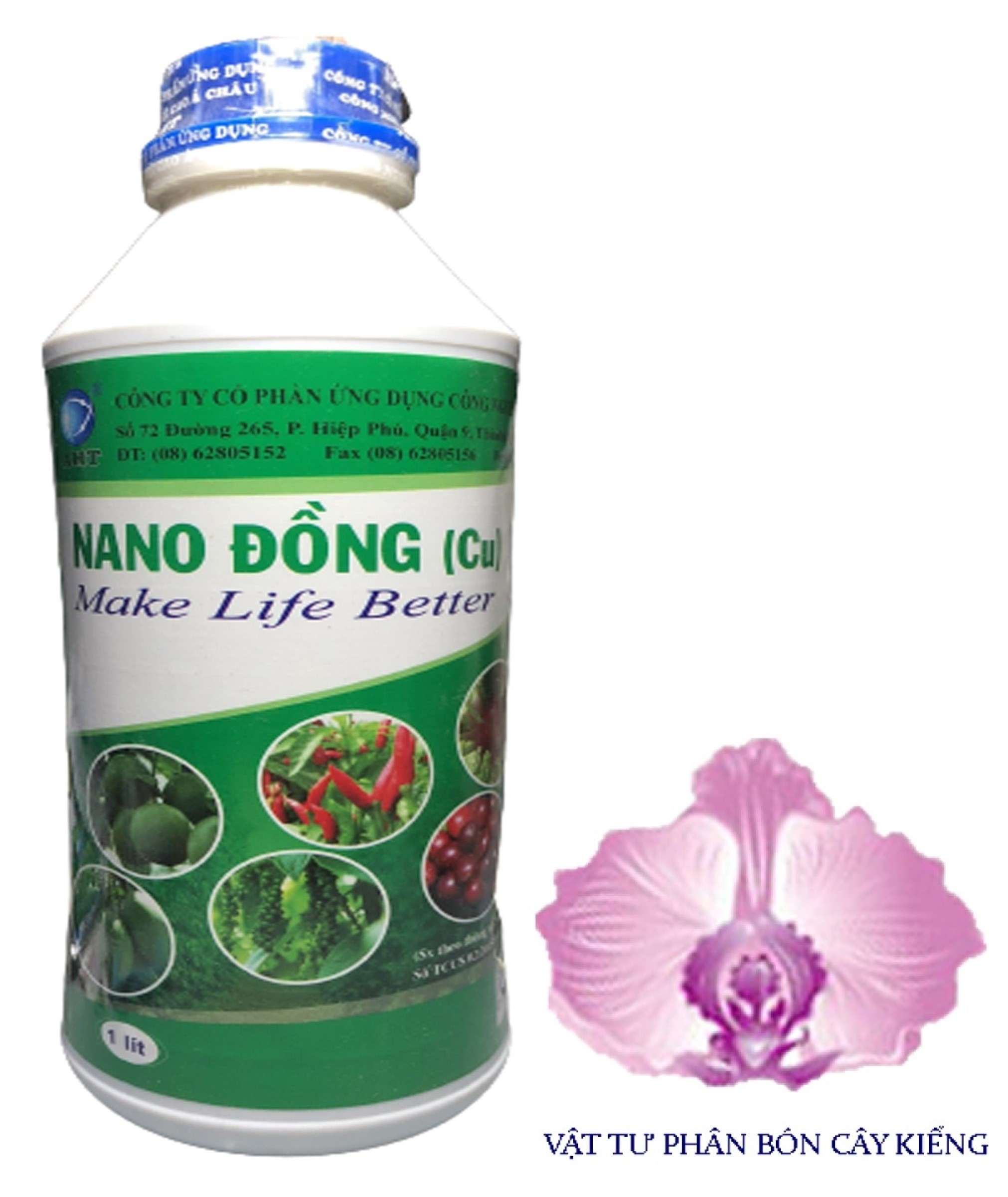 Phân bón vi lượng nano đồng aht - #349a# 1lít