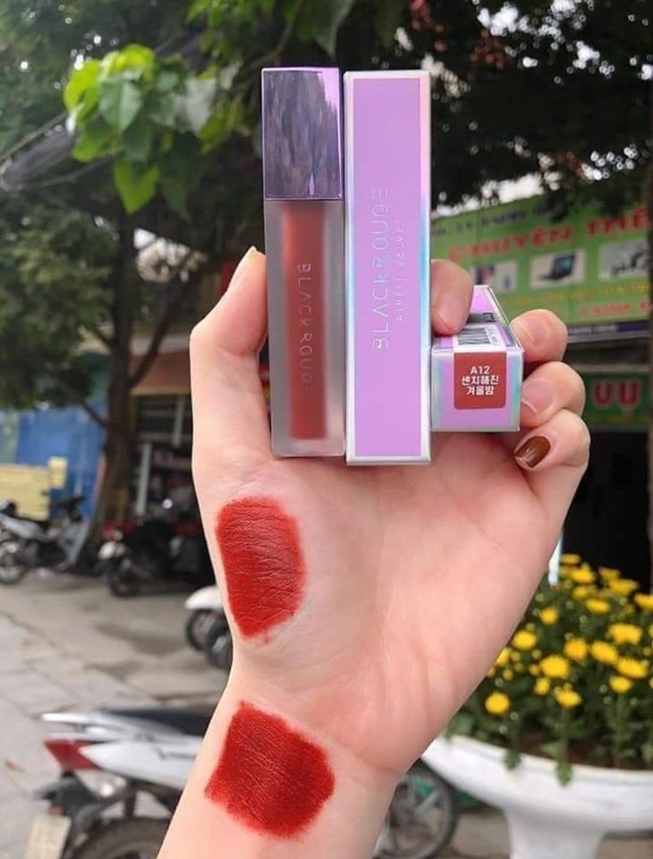 Son A12 nắp tím handmade - full màu tự chọn