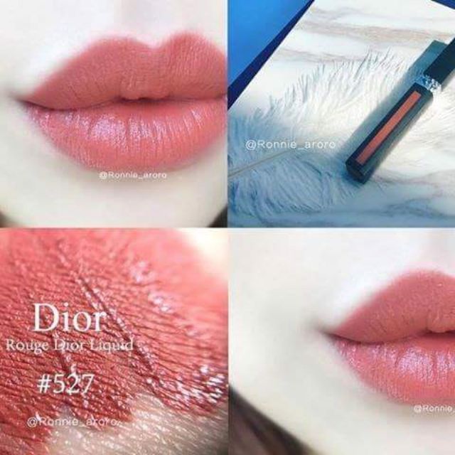 Son Kem Dior Liquid 527 Reckless Matte Đỏ Gạch  Lipstickvn