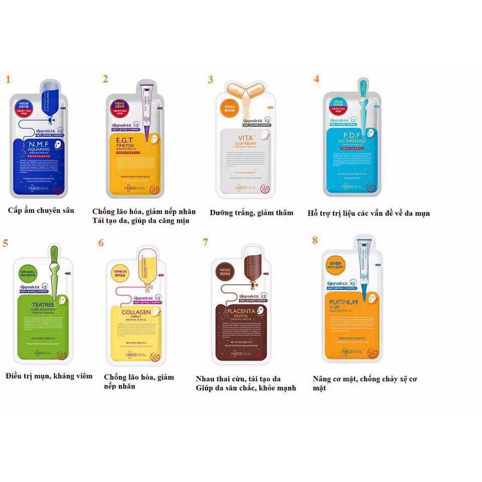 Mặt nạ Mediheal Essential combo 10 miếng - Lyo Shop