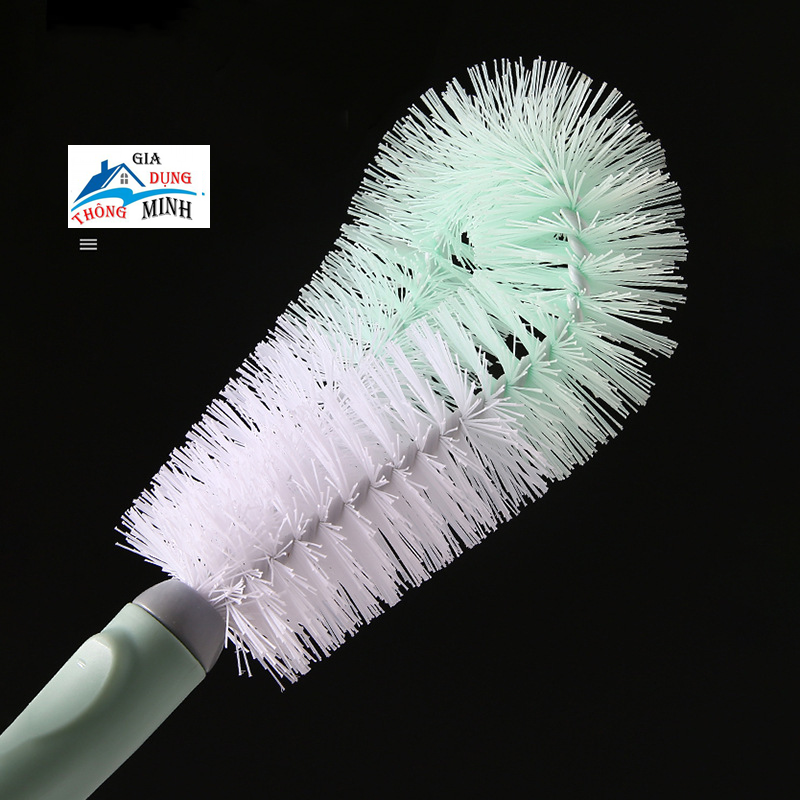 Chổi cọ rửa cốc bình ly đa năng, chổi cọ bình sữa đa năng