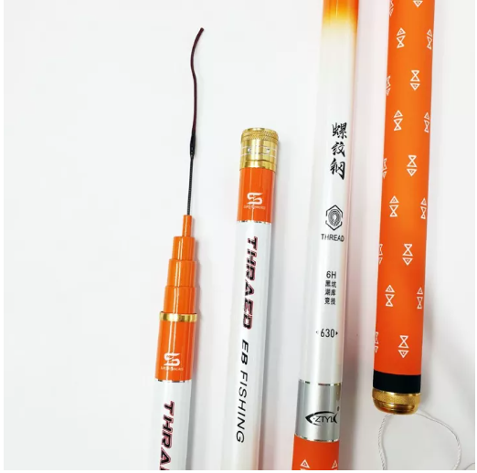 cần bạch hồng 5m4+phao đêm+dù X8