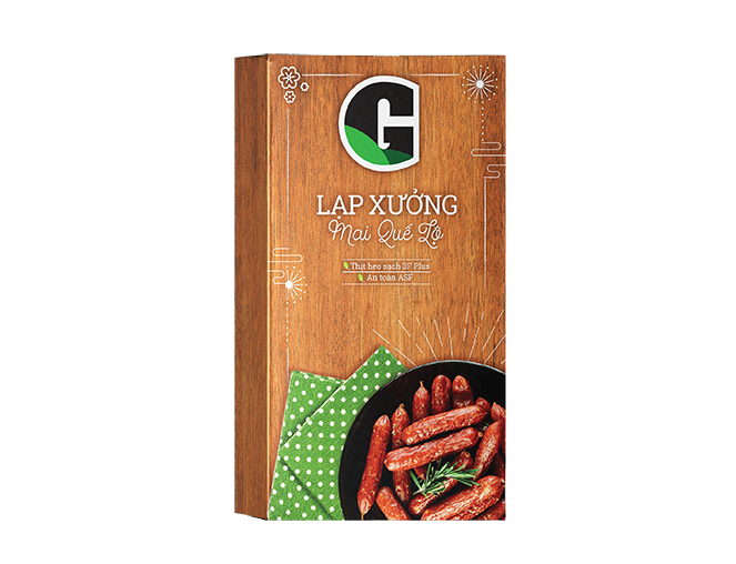 Lạp Xưởng Mai Quế Lộ G Kitchen 500g [Mua 2 tặng Da cá trứng muối cay 50g] [Giao nội thành HCM]