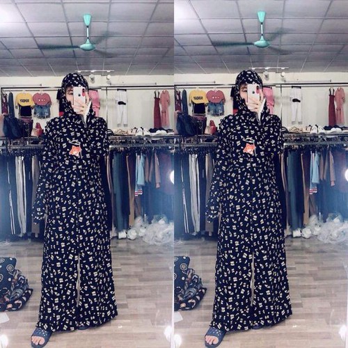 Áo chống nắng toàn thân 2 lớp vải lanh siêu mát