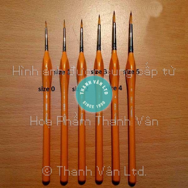 CỌ VẼ TRANH HAND ZBS2 ĐẦU TRÒN (All Size)