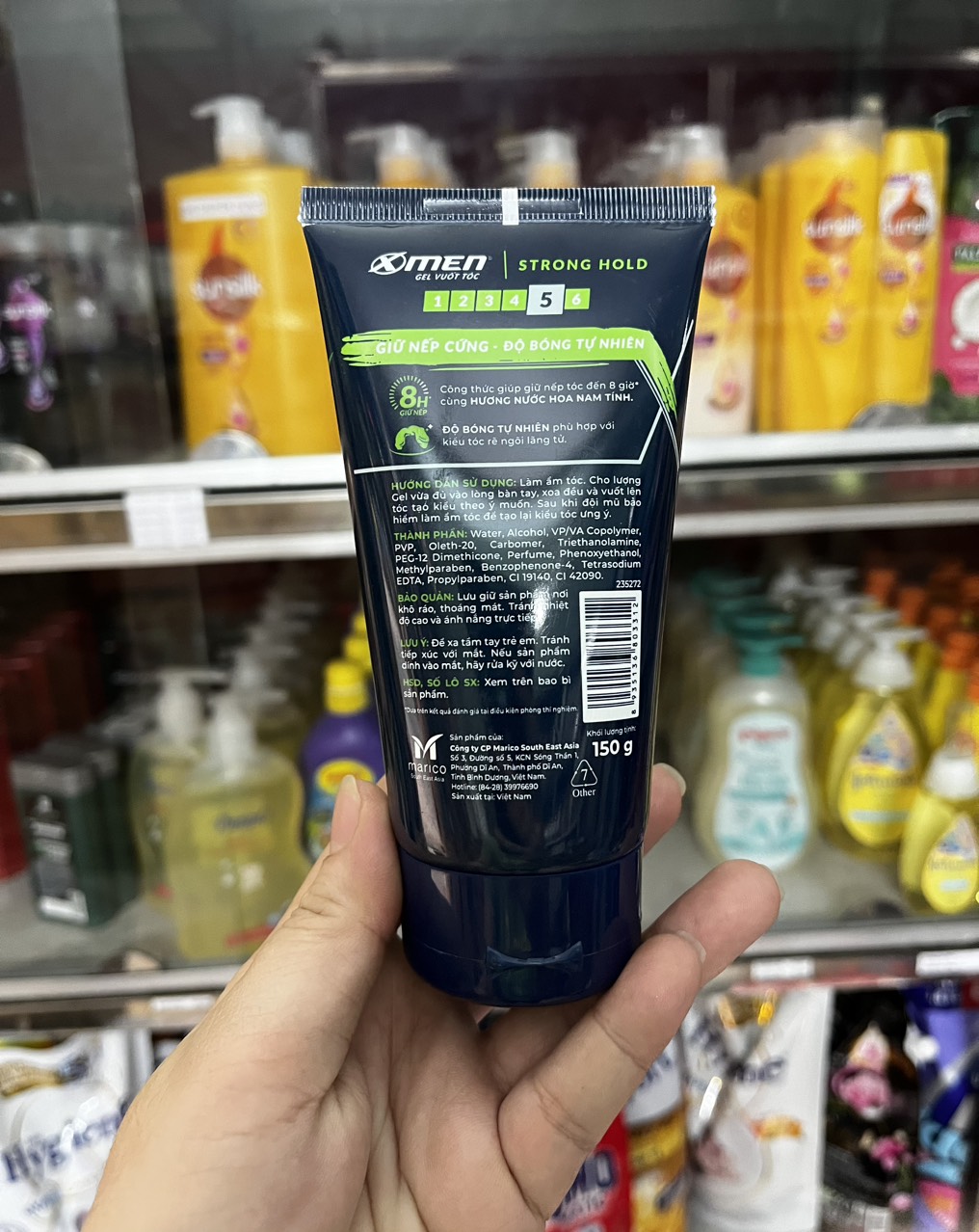 GEL VUỐT TÓC XMEN 150g