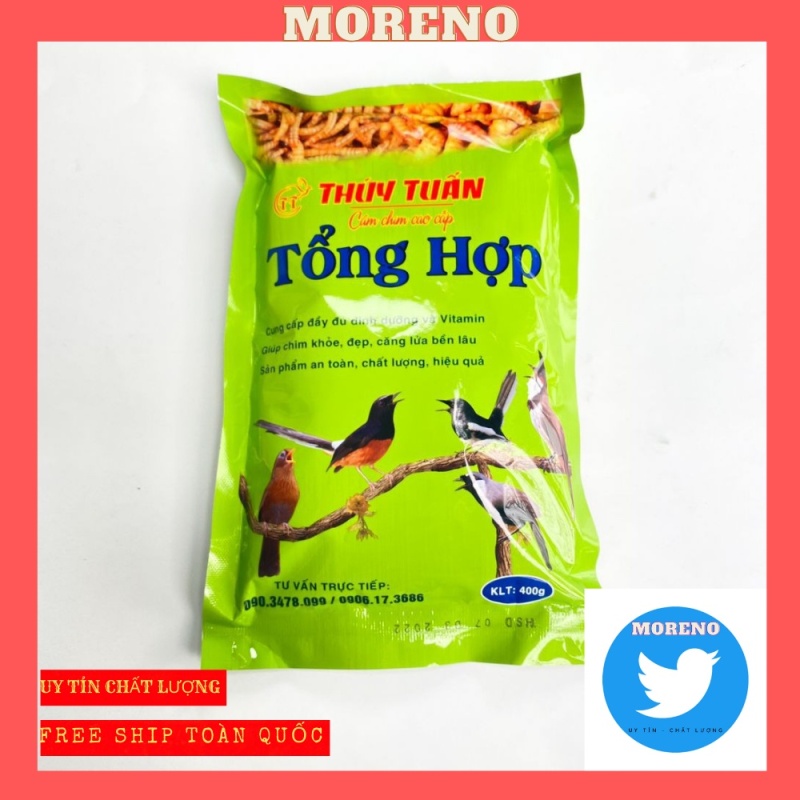 Cám chim tổng hợp Thúy Tuấn cao cấp MORENO - Thức ăn cho chim tổng hợp Thúy Tuấn cao cấp giá rẻ