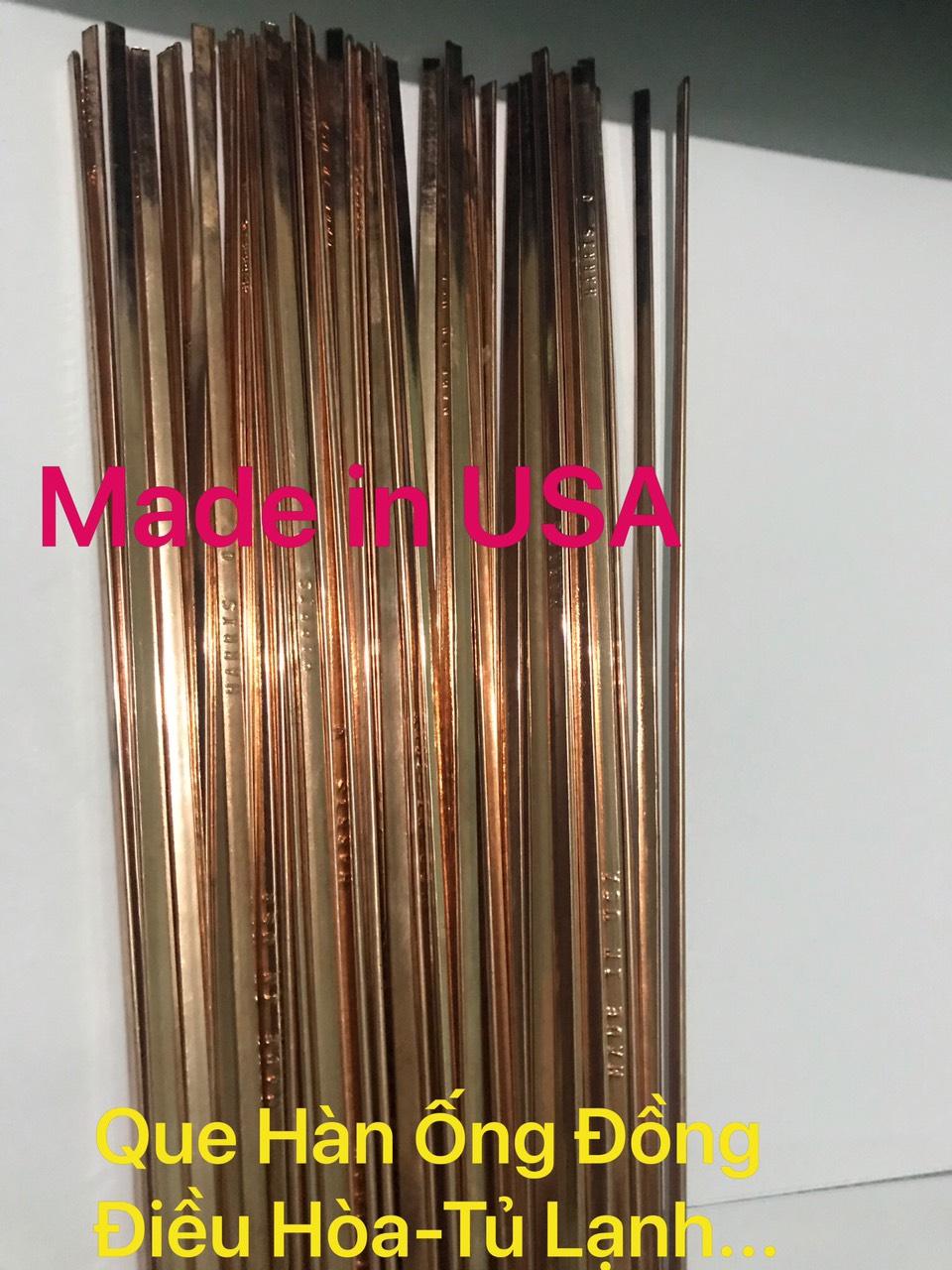 Combo 10 Que Hàn Đồng Mỹ - Made in USA dài 45cm