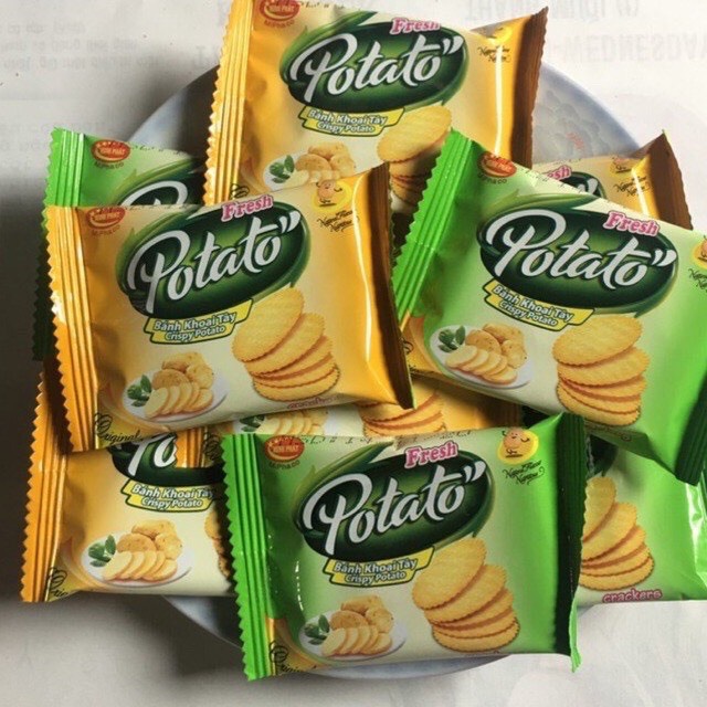 Sỉ 1 thùng 4kg bánh potato minh phát