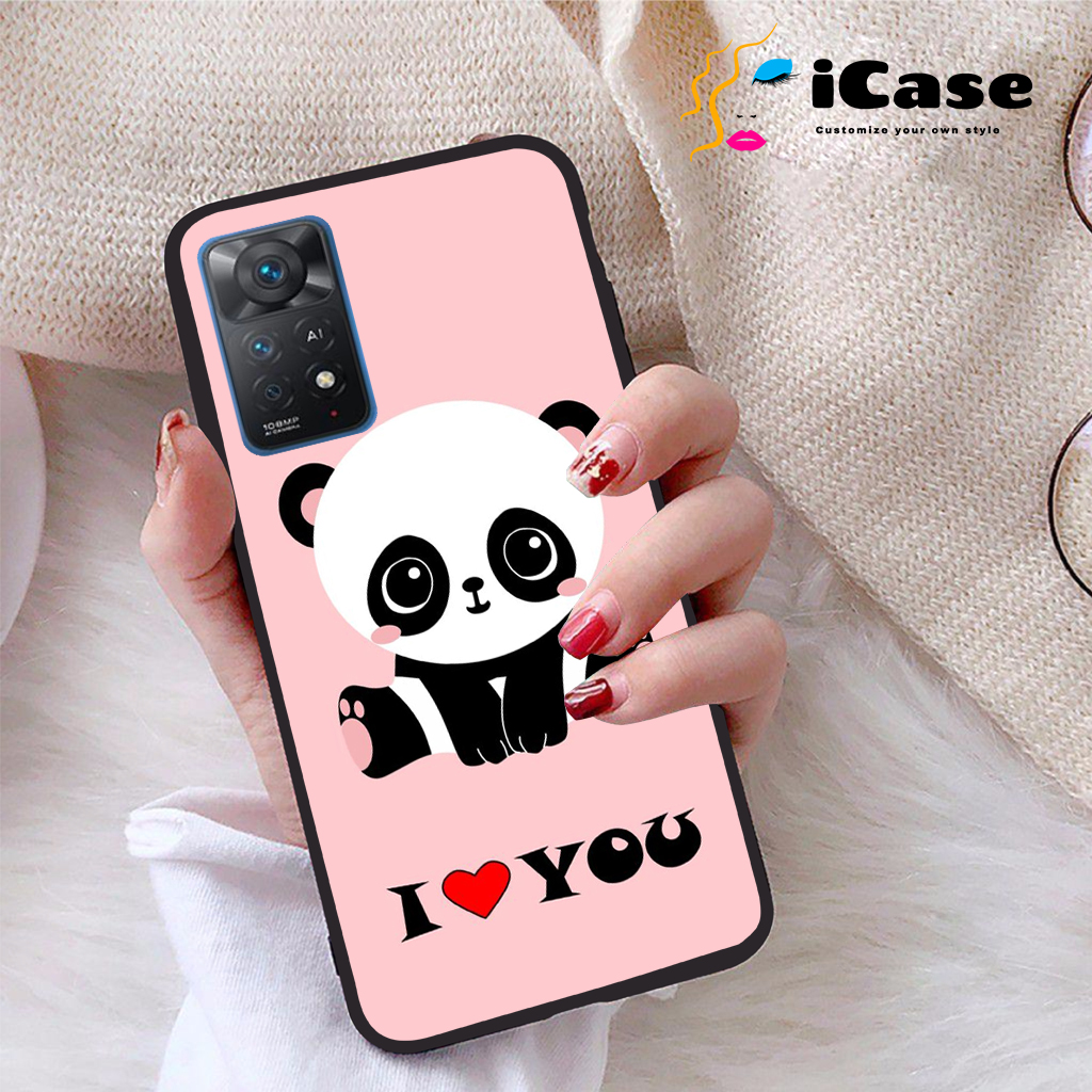 Ốp lưng Xiaomi Redmi Note 11 Pro 5G viền dẻo TPU BST Panda