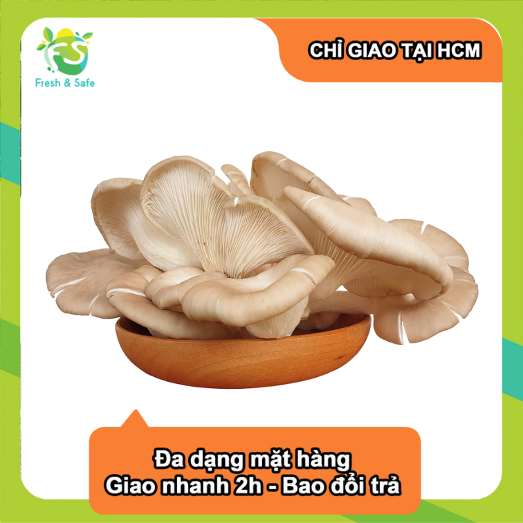 [Chỉ Giao HCM] Nấm Bào Ngư Nâu- 250g