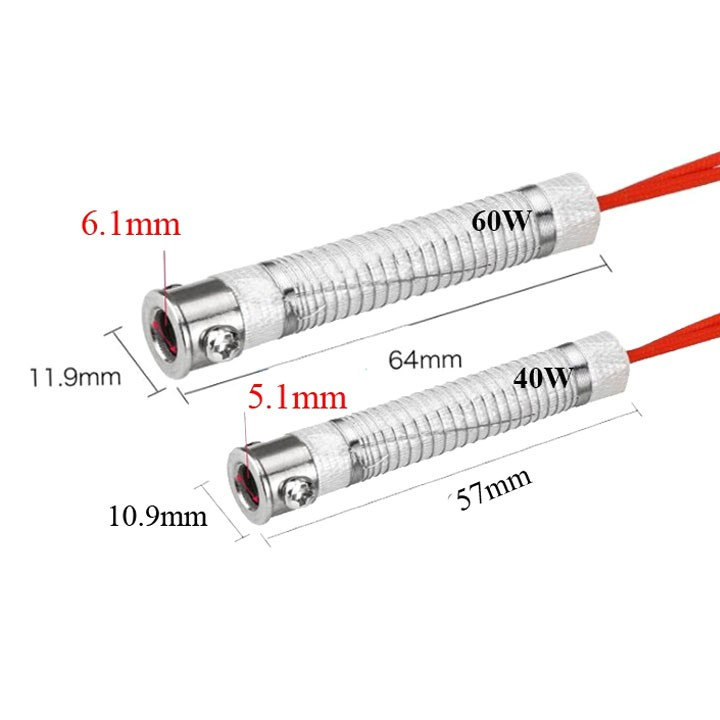 Sensor Hàn 60W - Ruột Thay Thế Cho Mỏ Hàn