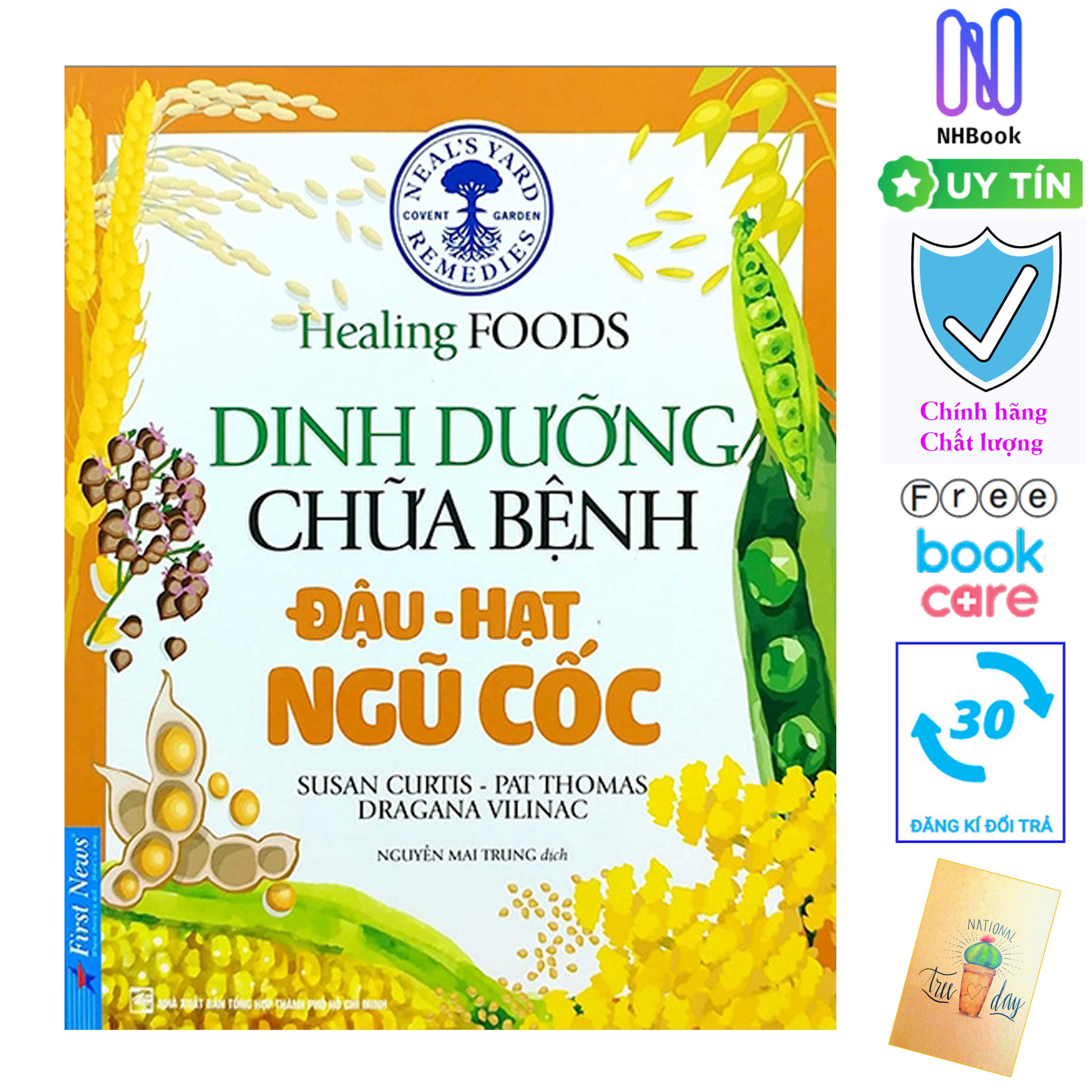 - sách chính hãng bảo hành - nhbook -dinh dưỡng chữa bệnh - đậu, hạt & ngũ cốc - tặng kèm sổ tay 10k