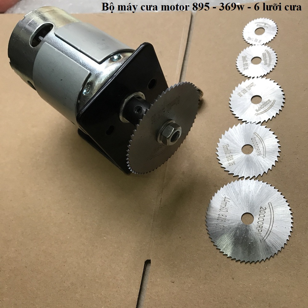 motor 895 12v 368w - Bộ máy cưa mini