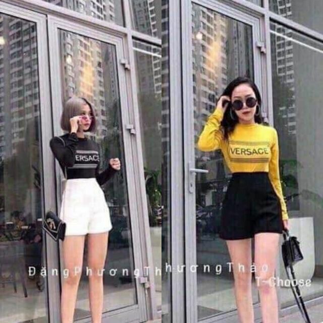 QUẦN SHORT CẠP CAO TÔN DÁNG XINH