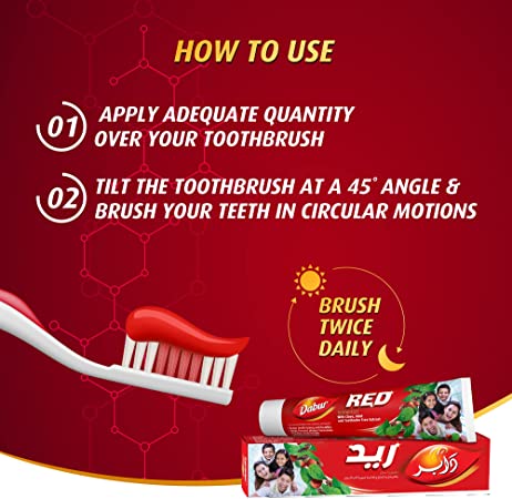 Kem đánh răng thảo dược Dabur Red 200g