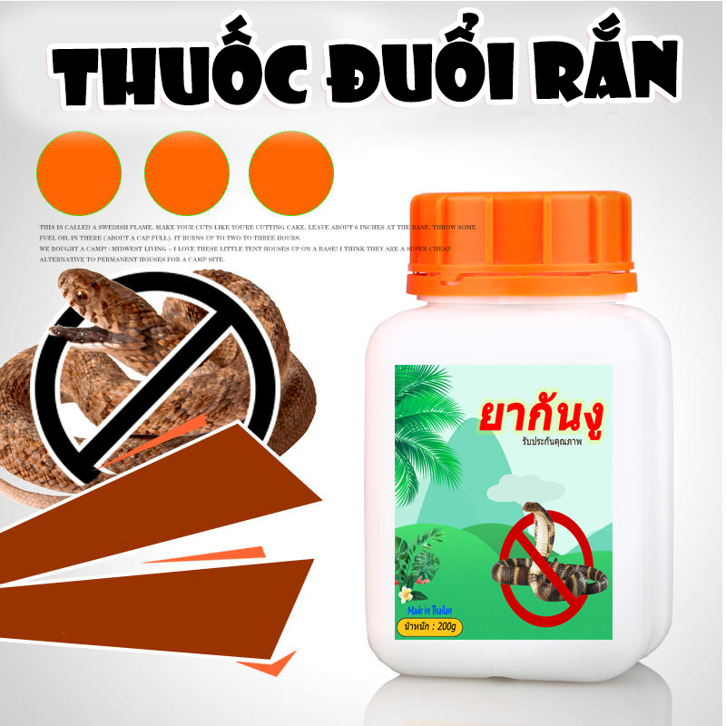 Mồi Đuổi Rắn, Bò Cạp, Rết - Thái Lan