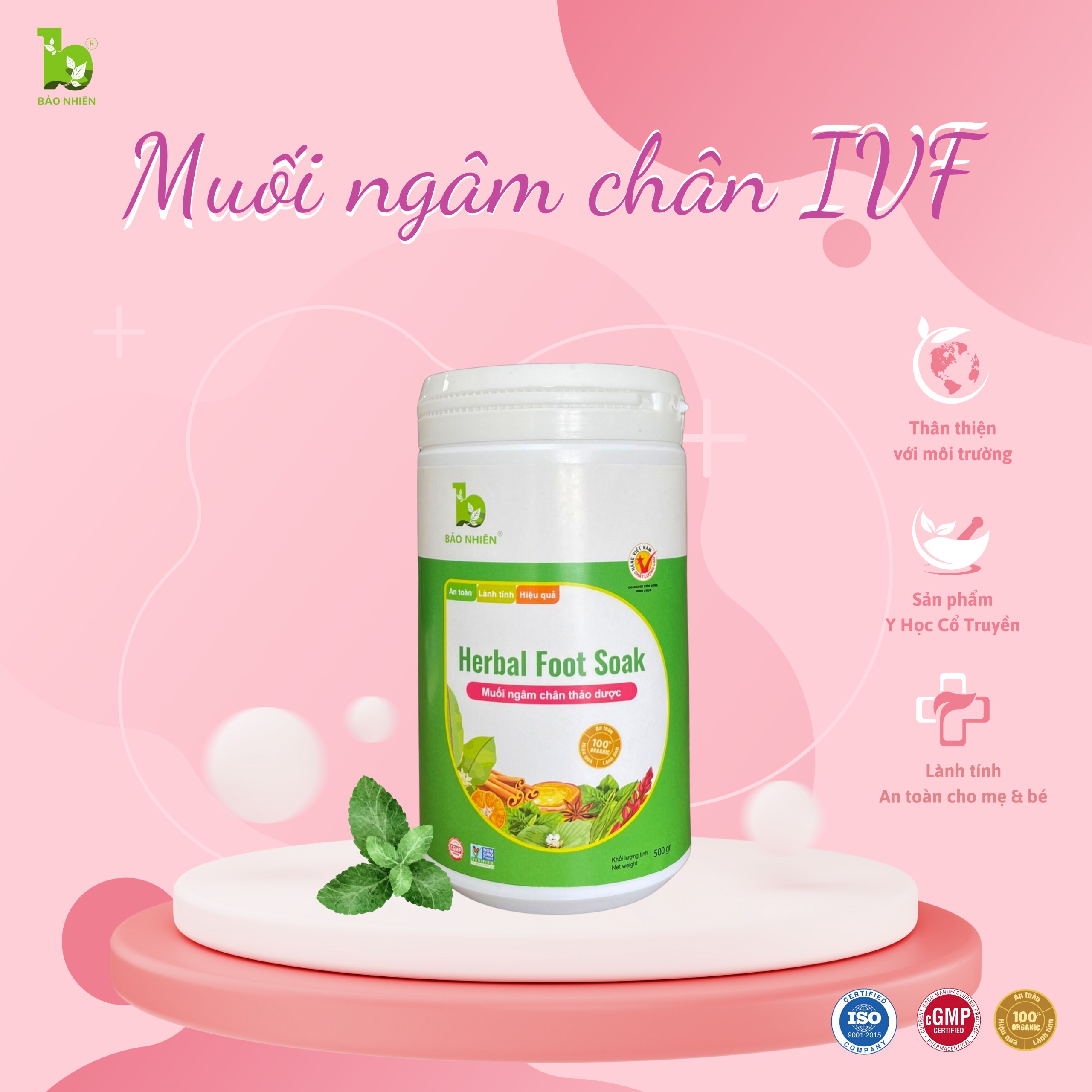 . muối ngâm chân