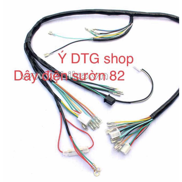 dây điện sườn xe cub 82