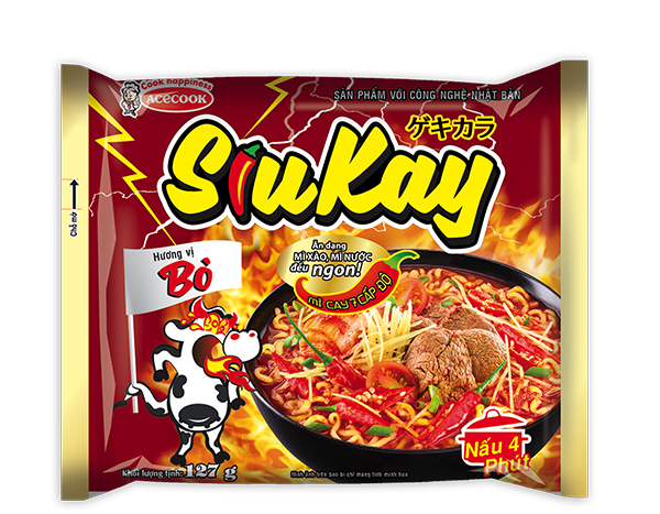 Mì SiuKay Bò 24 Gói