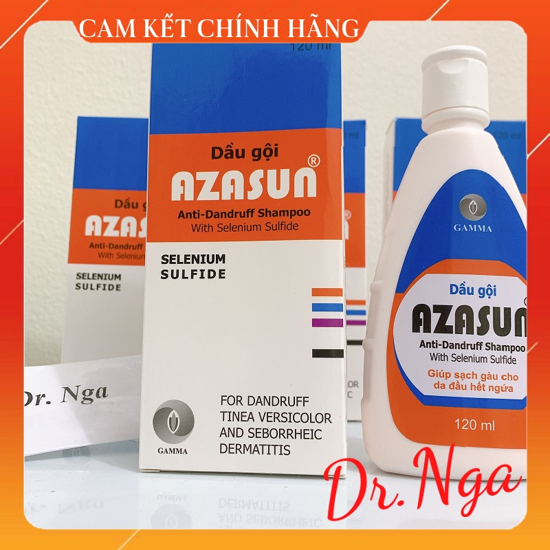 [120mL] DẦU GỘI GIẢM GÀU AZASUN
