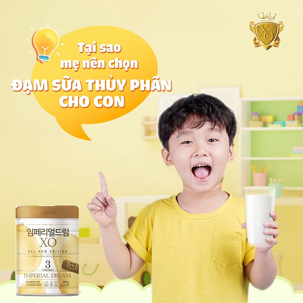 Sữa Bột XO Số 3 800g ( 1-2 tuổi)- Nội Địa Chính hãng