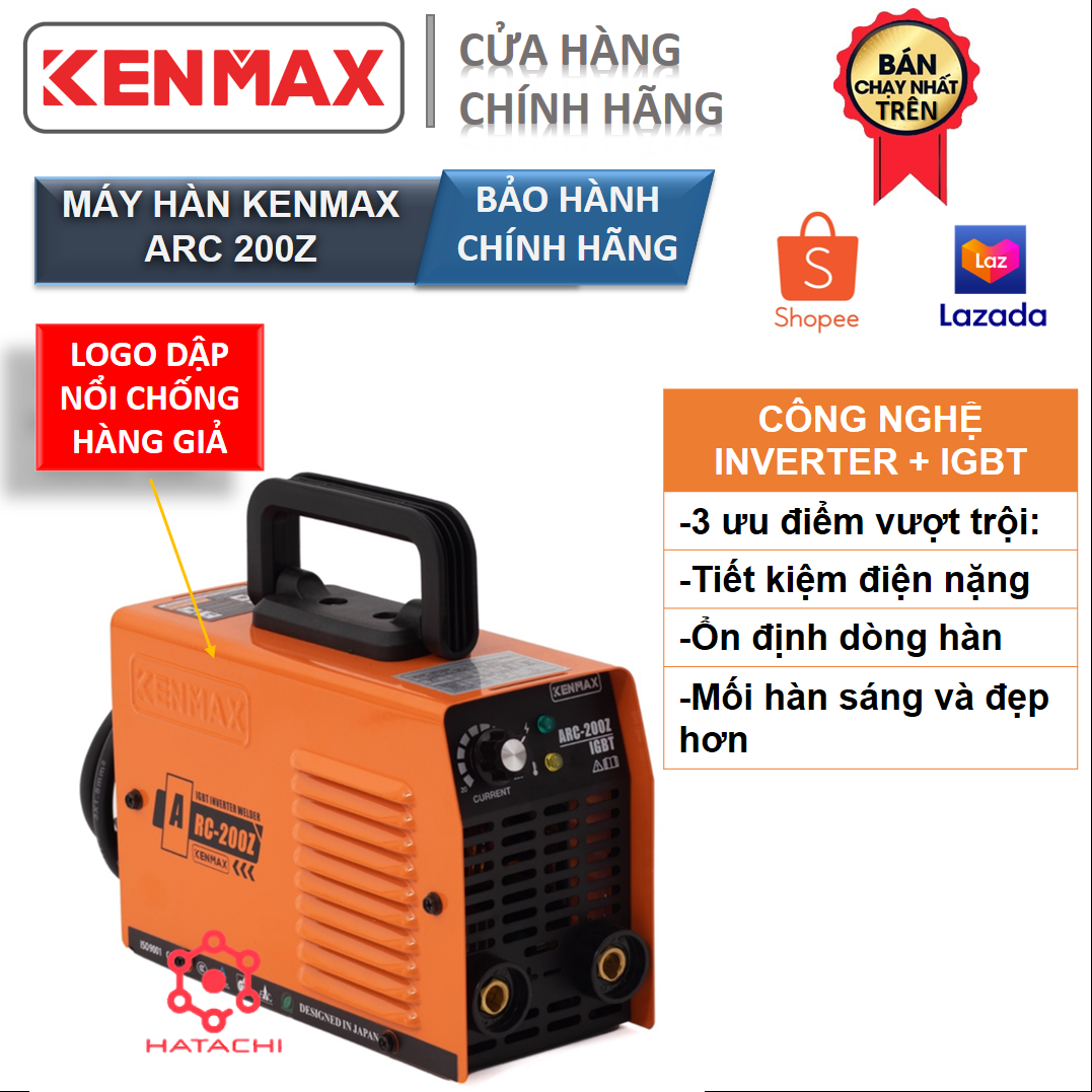 Máy hàn - Máy hàn điện tử - Kenmax ARC 200Z
