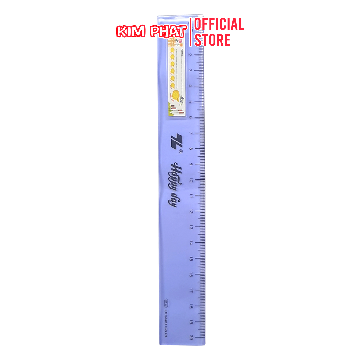 2 Chiếc Thước Kẻ Thiên Long 20cm SR02 Happy Day