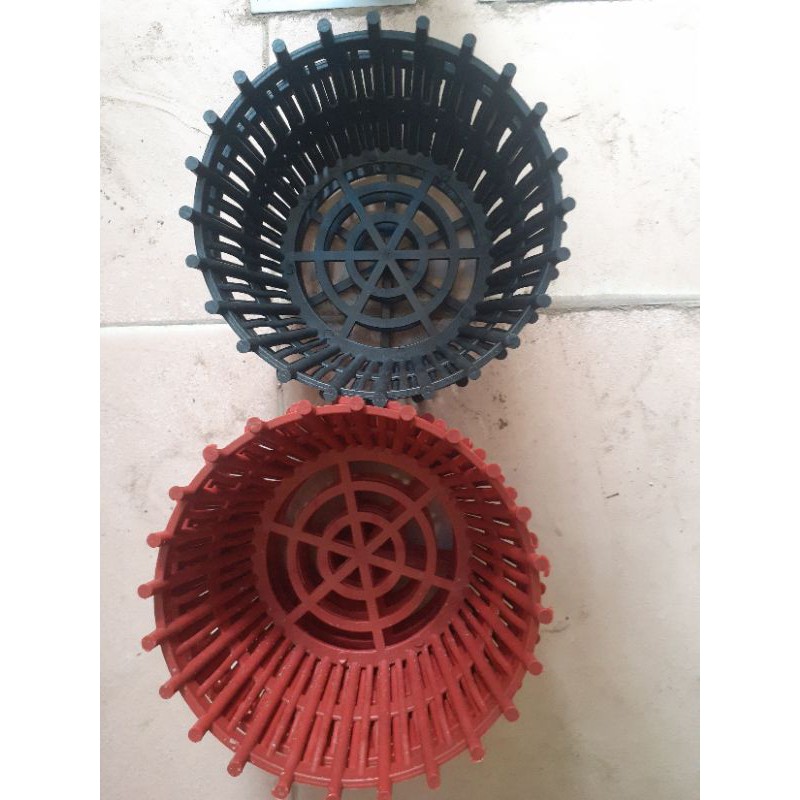 BỘ 5 CHẬU NHỰA GIẢ GỖ TRỒNG LAN CÓ LAN PHỤ PHI 20