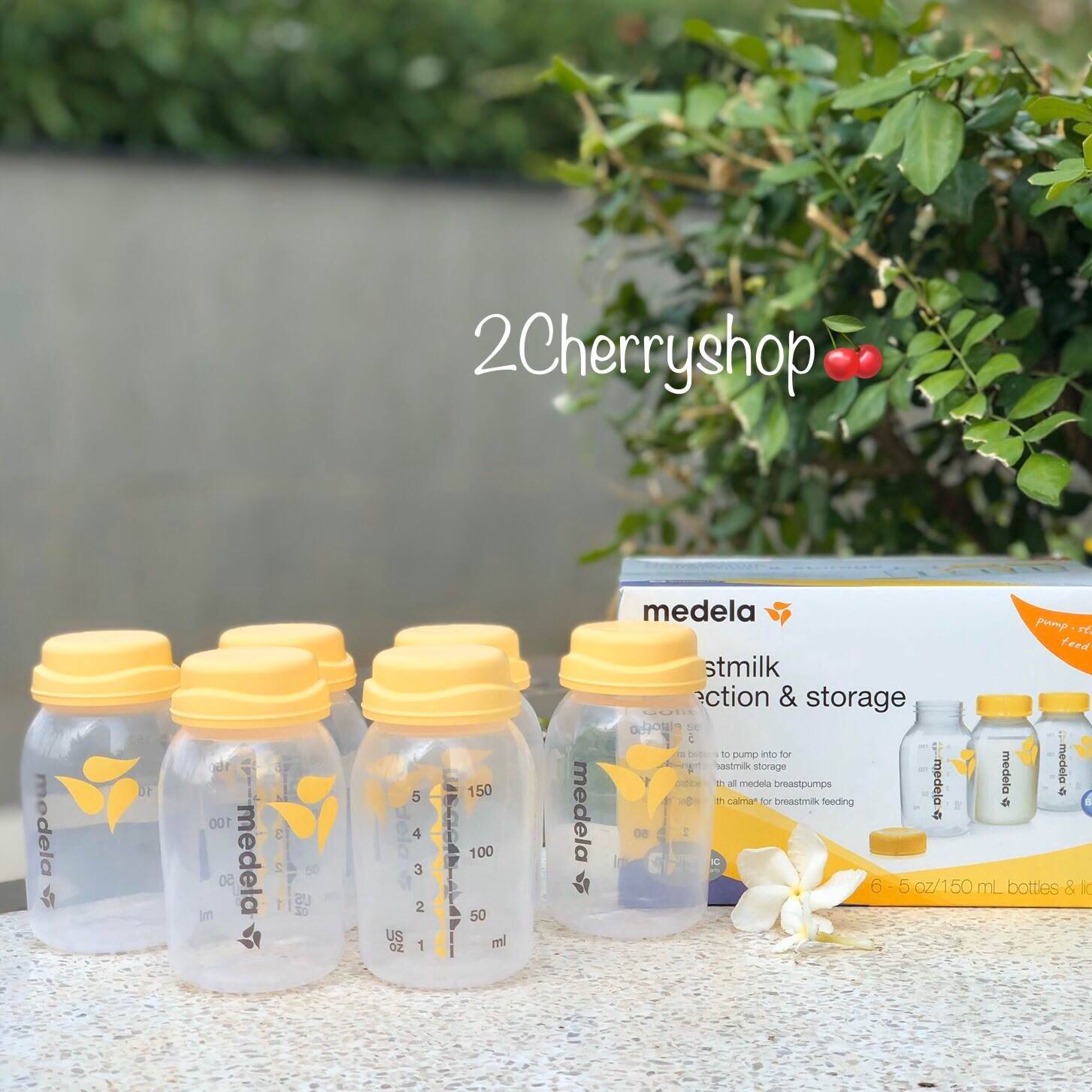 [HCM]Set 6 bình trữ sữa Medela US 150ml