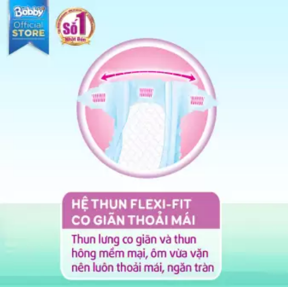 [HCM]Tã dán cao cấp Bobby Extra Soft-Dry XS – 48