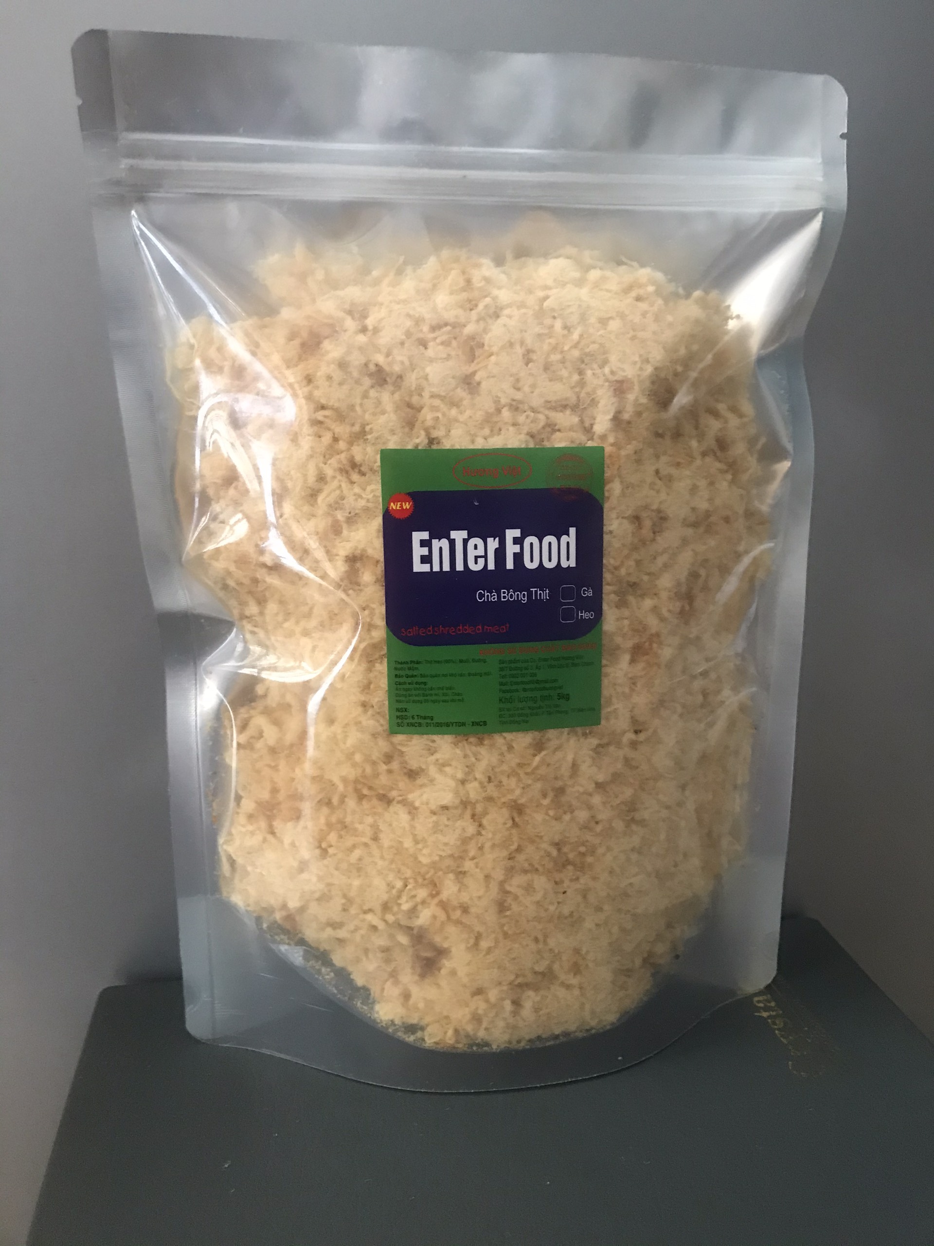 Mẫu thử Chà bông Siêu Xù - EnterFood