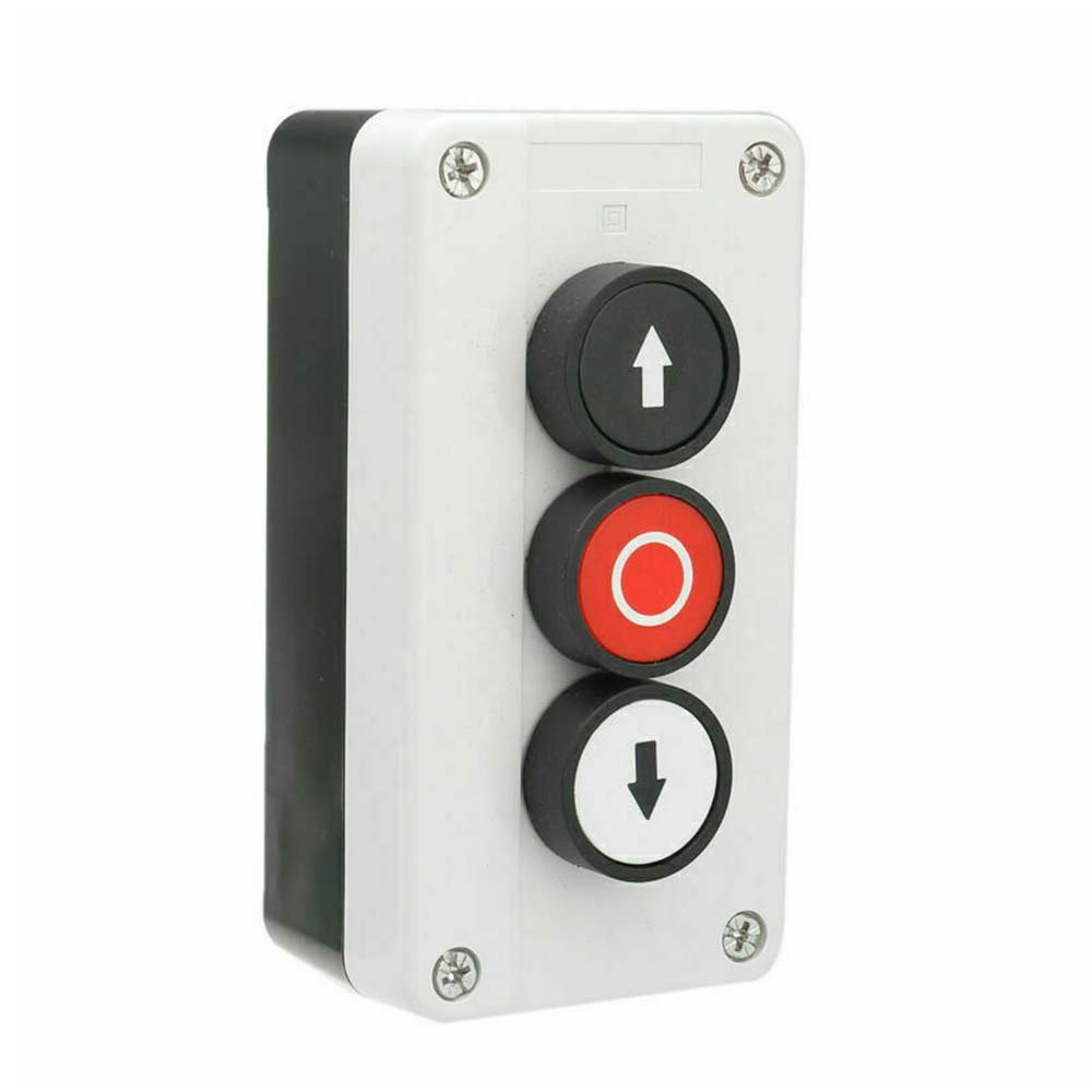 Push Button Switch start stop combination switch box for Auto roller shutter door control switch Automatic Gate Opener