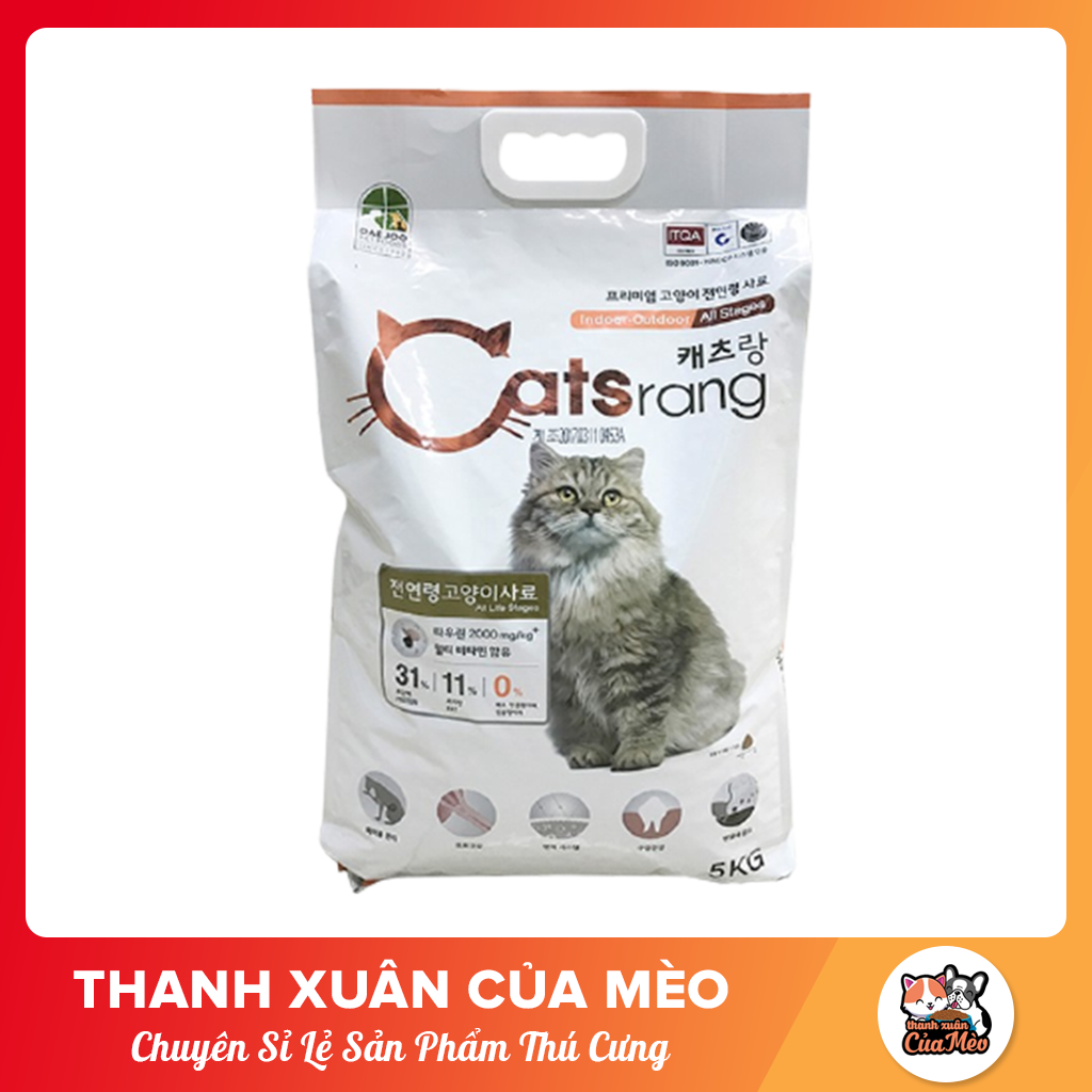 CATSRANG CHO MÈO MỌI LỨA TUỔI (5KG)