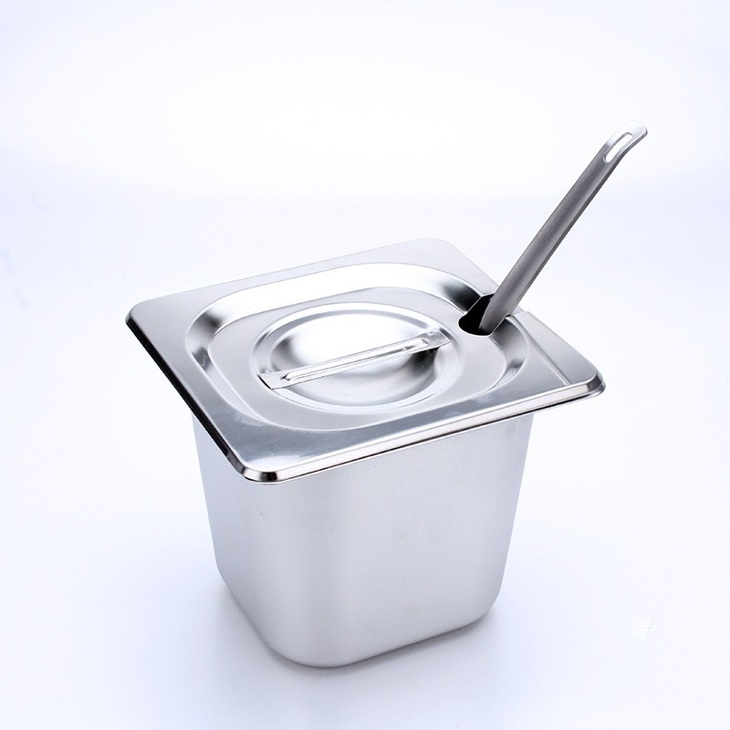 [HCM]Nắp khay inox GN 1/6 Đựng Thực Phẩm Topping  7hitech