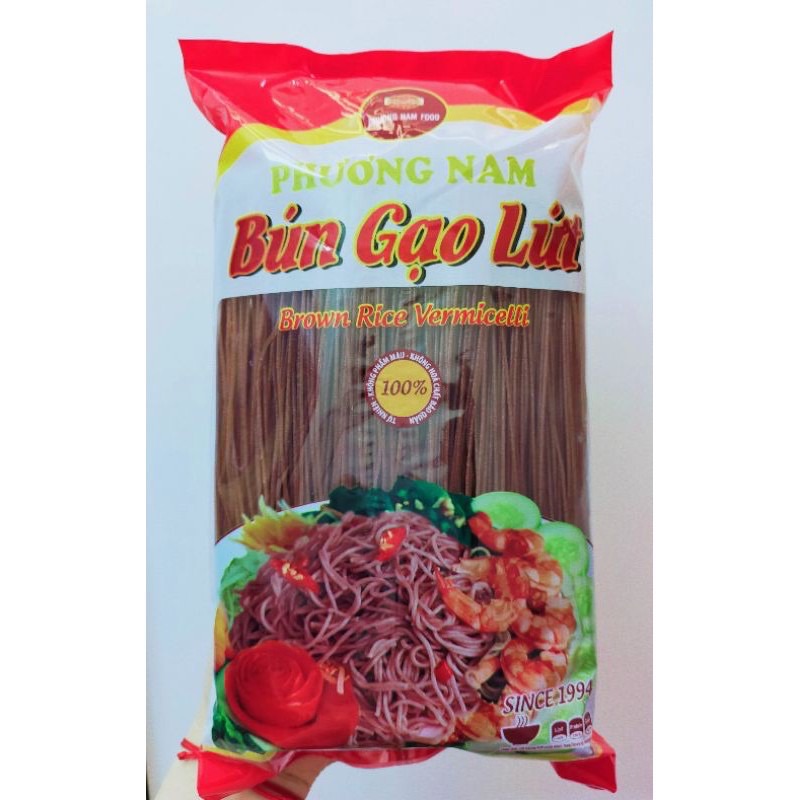 Bún gạo lứt khô túi 500gr