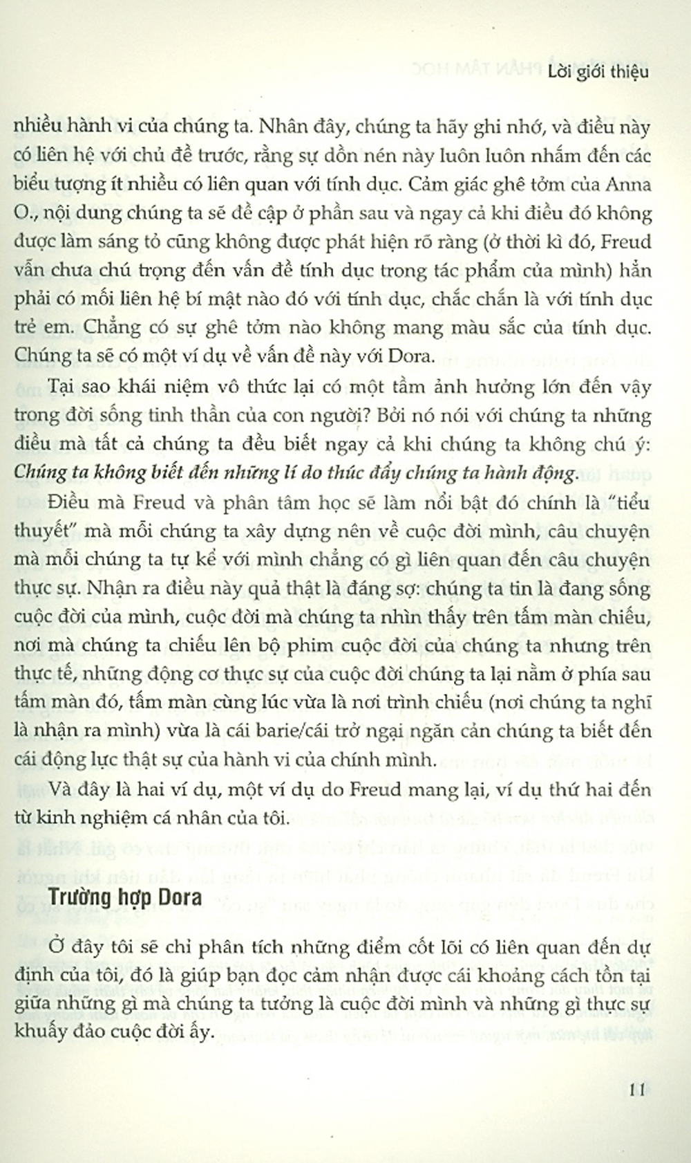 Khai Tâm Về Phân Tâm Học