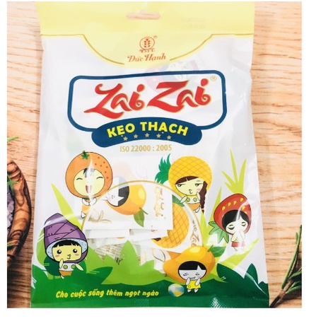 Thạch Zai Zai Gói Ngắn 350Gr