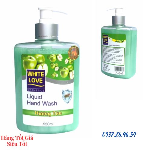 Nước rửa tay cao cấp White Love 550ml