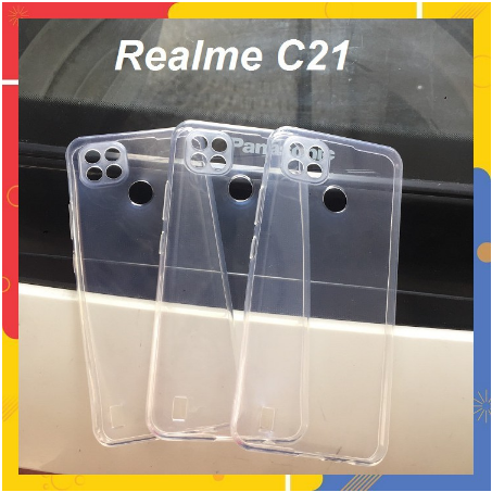 Ốp lưng silicon realme c21 dẻo trong suốt siêu hót mới nhất