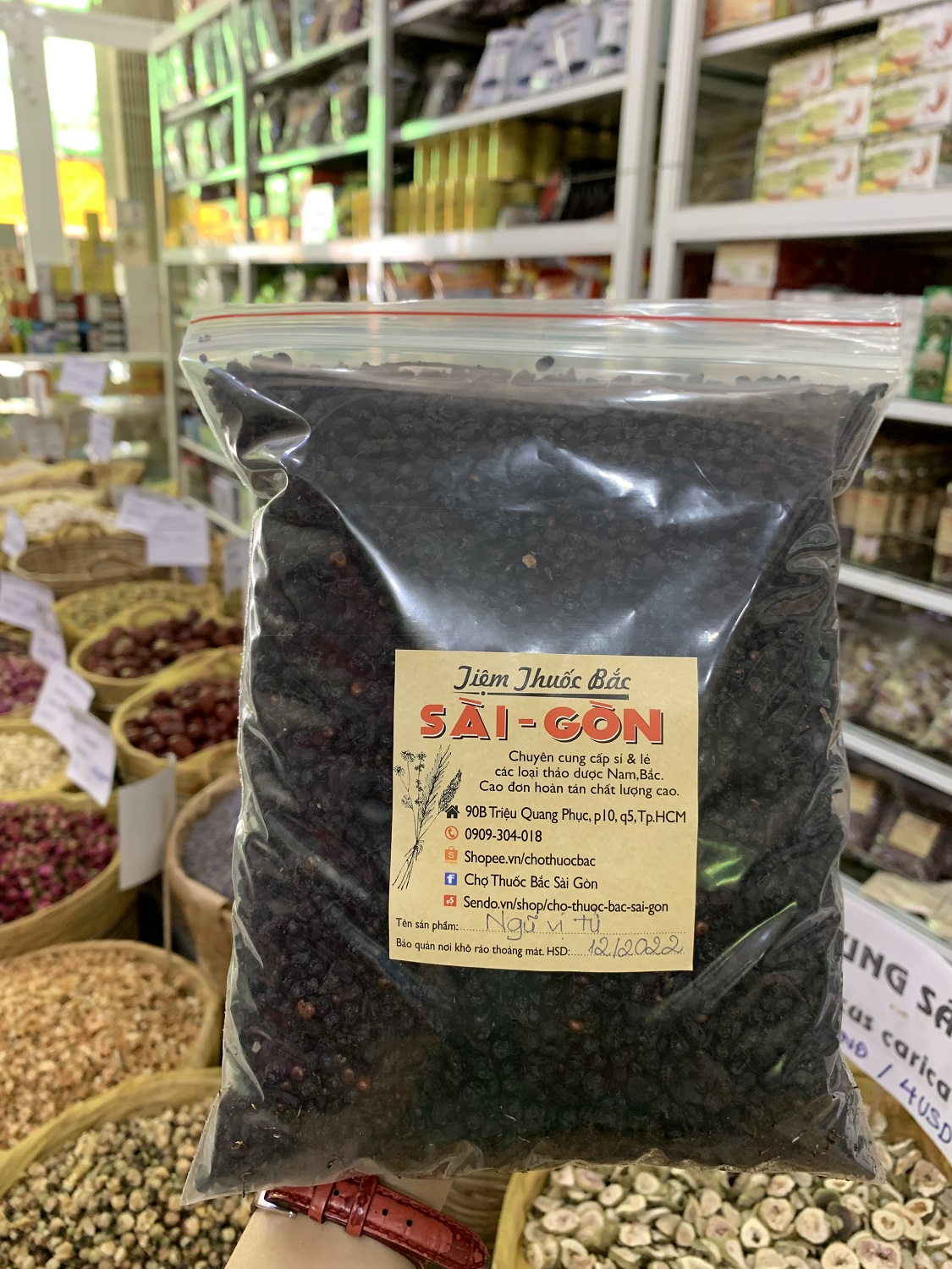 [HCM]Ngũ Vị Tử 100g