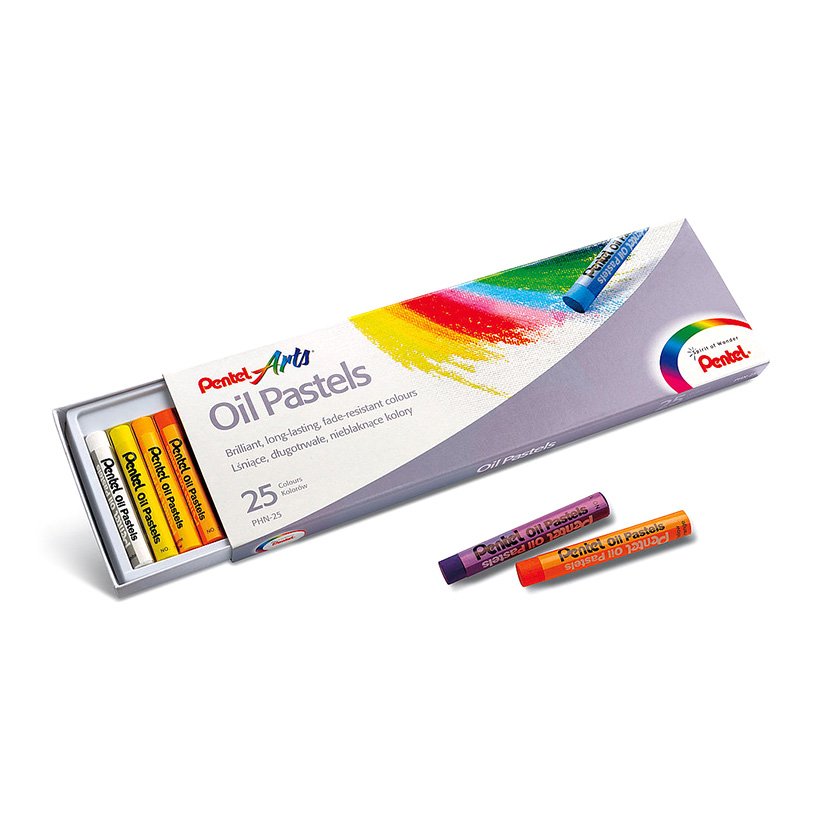 Sáp dầu 25 màu pentel phn-25
