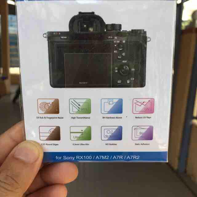 Miếng dán cường lực cho máy ảnh Sony( Loại tốt)