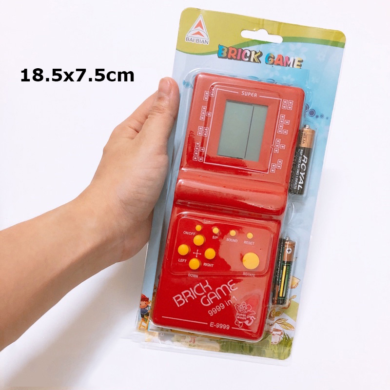 Máy chơi game xếp gạch cầm tay