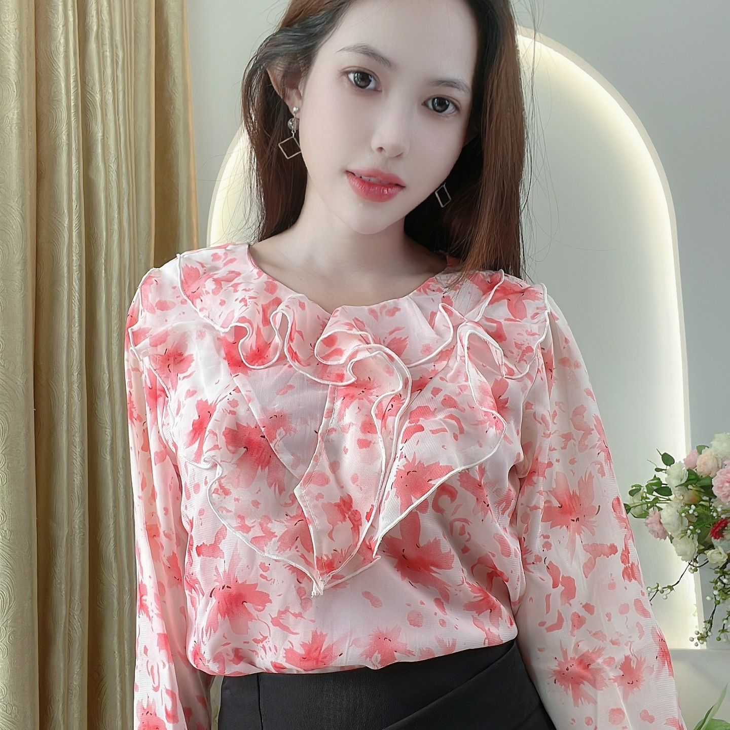 AN29 - ÁO KIỂU CÔNG SỞ BÈO DỄ THƯƠNG