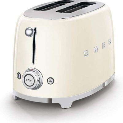 Máy Nướng Bánh Mì Smeg TSF01CREU Cream