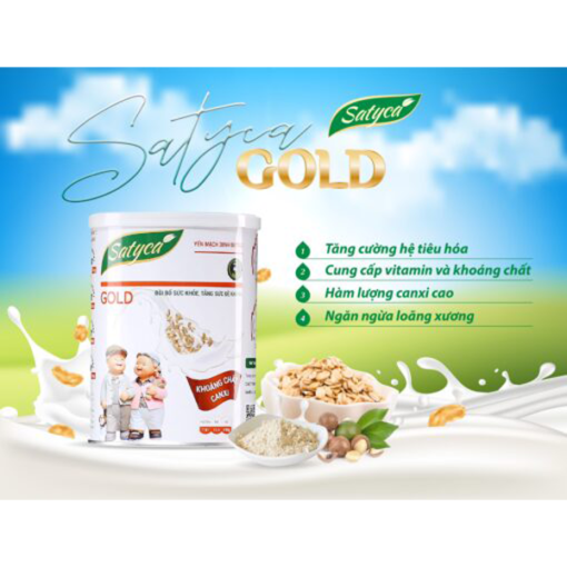Sữa yến mạch dinh dưỡng Satyca Gold