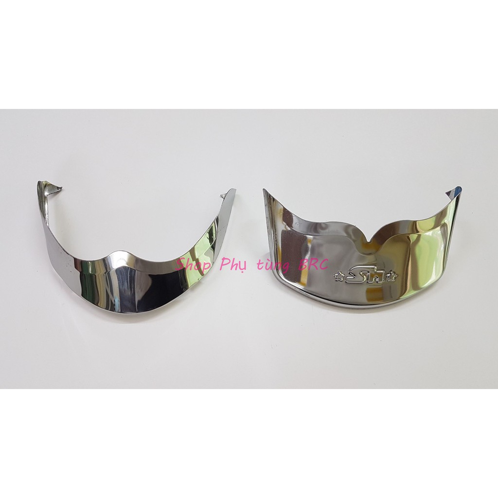 Combo ốp mỏ dè trước sau inox xe sh 2012 - 2019