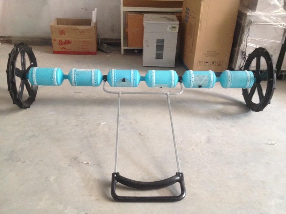 Máy sạ lúa 6 trống kéo tay giá rẻ tại Nghệ An